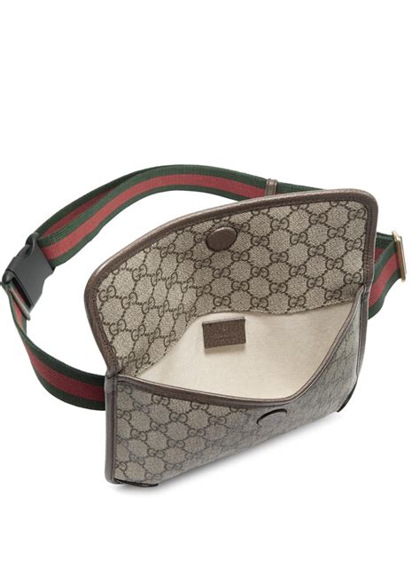 all black gucci belt bag|Gucci nylon belt bag.